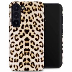 Selencia Coque arrière Vivid Tough Samsung Galaxy S23 - Wild Leo