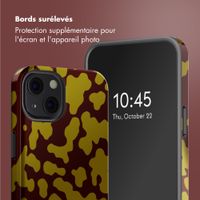 Selencia Coque arrière Vivid avec MagSafe Apple iPhone 13 - Moo'd Olive Dust