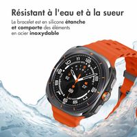 imoshion Bracelet Ocean en silicone Samsung Galaxy Watch Ultra (2024/2025) - Orange