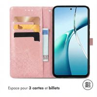 imoshion Etui de télephone Mandala OnePlus Nord CE 4 Lite 5G - Rose Doré