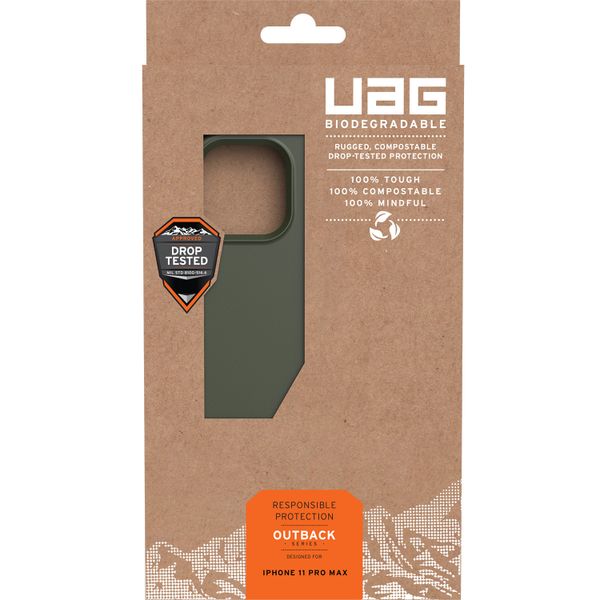 UAG Coque Outback iPhone 11 Pro Max - Vert