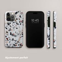 Selencia Coque arrière Vivid Apple iPhone 15 Pro Max - Chic Terazzo