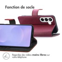 imoshion Étui de télephone portefeuille Samsung Galaxy S26 - Bordeaux