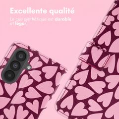 imoshion Étui de télephone portefeuille Design Samsung Galaxy A37 (5G) - Hearty Blush