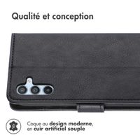 imoshion Etui de téléphone portefeuille Luxe Samsung Galaxy A54 (5G) - Noir