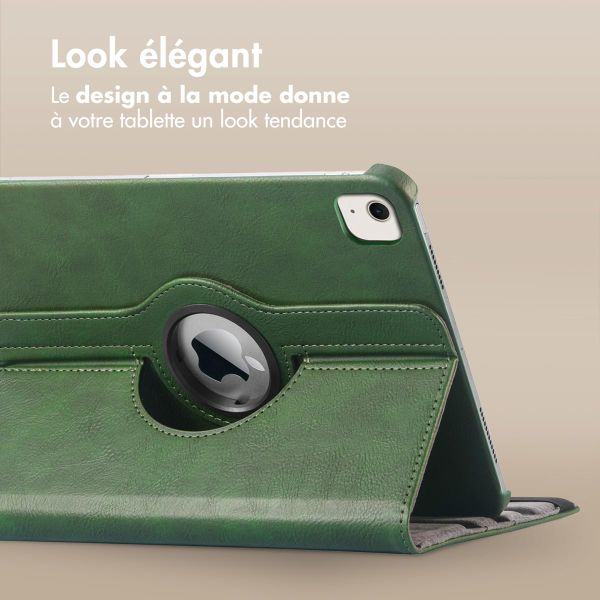 imoshion Coque tablette rotatif à 360° iPad Air 13 pouces (2024) M2 - Vert