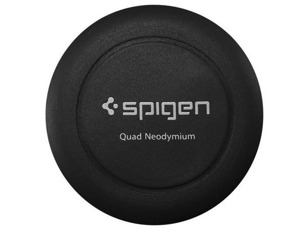 Spigen Magnetic Air Vent Mount - Support de téléphone pour voiture - Grille de ventilation - Magnétique - Noir