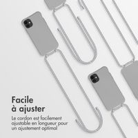 imoshion Coque de couleur avec cordon amovible iPhone 11 - Gris