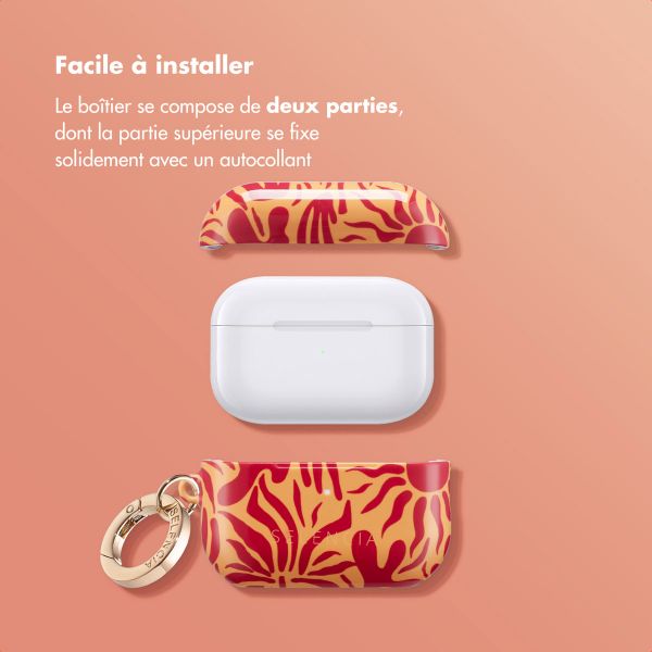 Selencia Coque Vivid Apple AirPods Pro 2 - Tropical Vibes Apricot
