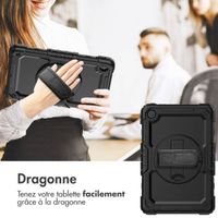 imoshion Coque tablette avec dragonne et bandoulière Lenovo Tab M10 Plus (3rd gen) - Noir
