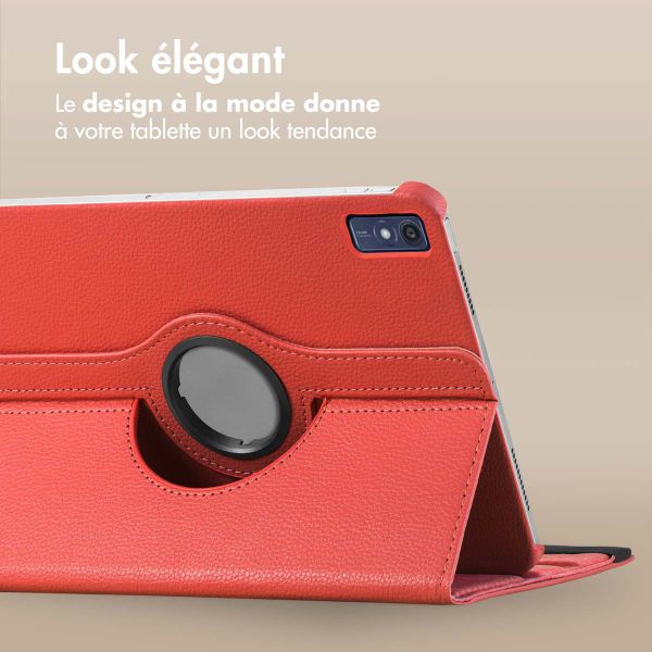 imoshion Coque tablette rotatif à 360° Lenovo Tab P12 - Rouge