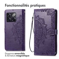 imoshion Etui de télephone Mandala OnePlus 10T - Violet