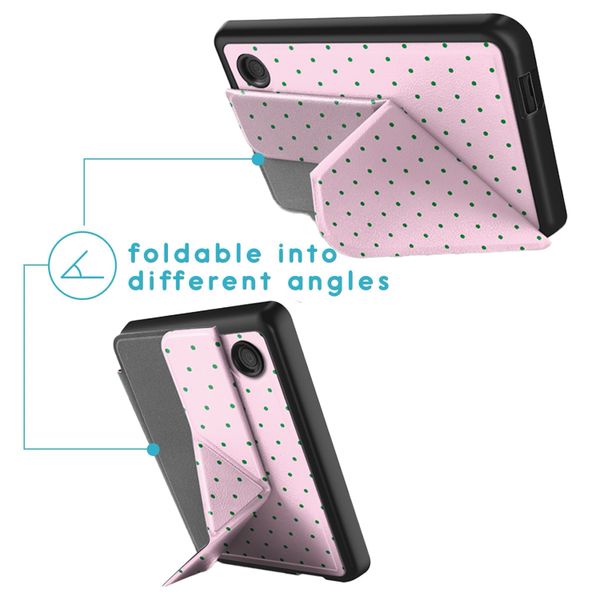 imoshion Étui de liseuse portefeuille design Pliable Kobo Clara Colour / BW - Happy Dots