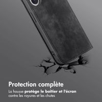 imoshion Étui de téléphone portefeuille Slim Apple iPhone 17 - Noir