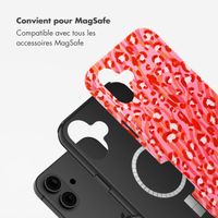 Selencia Coque arrière Vivid avec MagSafe Apple iPhone 16 - Wild Spots Lipstick
