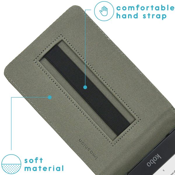 imoshion Étui á rabat Kobo Clara HD - Rose Doré