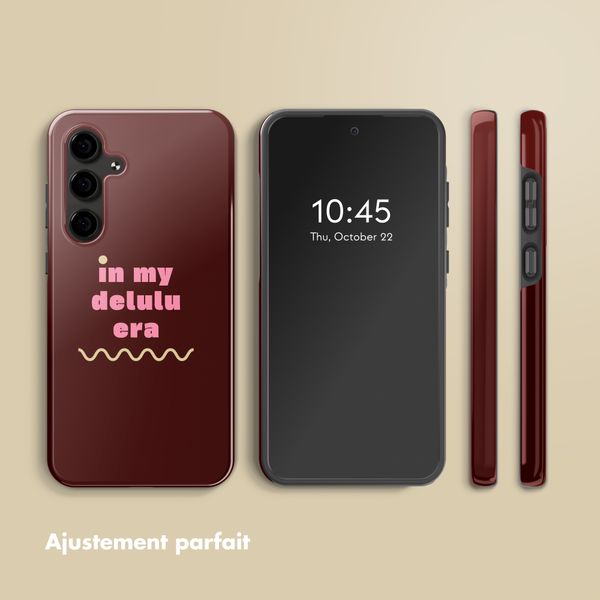 Selencia Coque arrière Vivid Samsung Galaxy S24 FE - Delulu
