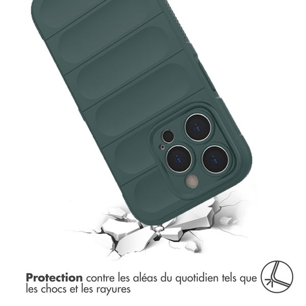 imoshion Coque arrière EasyGrip iPhone 14 Pro - Vert foncé