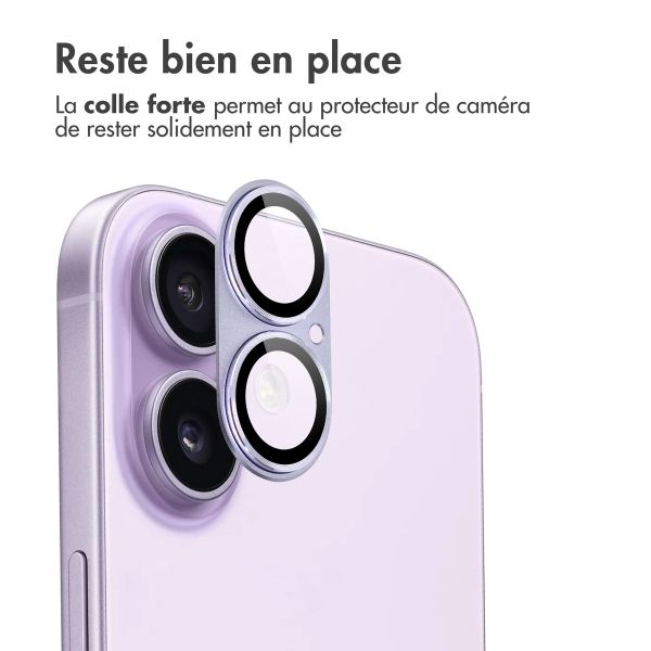 imoshion Protection Caméra en verre trempé 2 Pack Apple Apple iPhone 17 - Lavender
