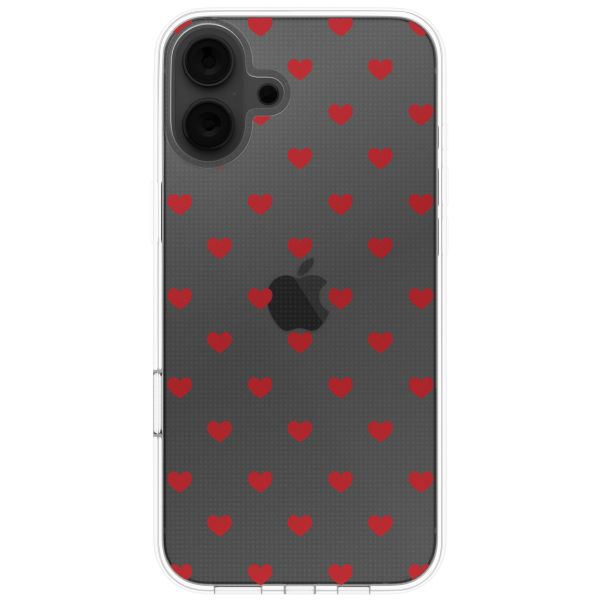 imoshion Coque Design Apple iPhone 16 - Red Hearts