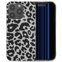 imoshion Coque Design Apple iPhone 15 Pro - Leopard Transparent
