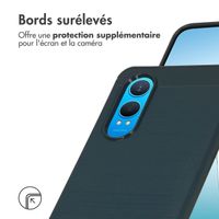 imoshion Coque Brushed OnePlus Nord CE 4 Lite 5G - Bleu foncé