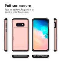 imoshion Coque arrière avec porte-cartes Samsung Galaxy S10e - Rose Dorée