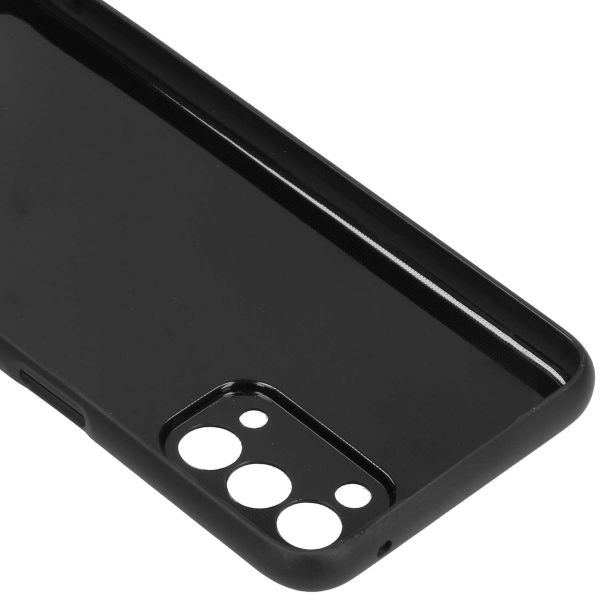 Coque silicone Carbon Oppo A74 (5G) / A54 (5G) - Noir