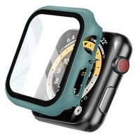 imoshion Coque rigide à couverture complète Apple Watch 4 / 5 / 6 / SE - 44 mm - Vert foncé
