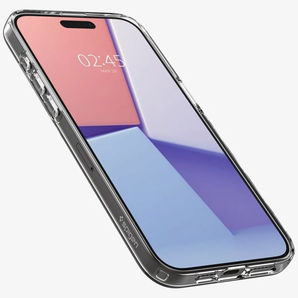 Spigen Coque Liquid Crystal iPhone 15 Pro Max - Transparent