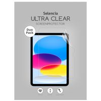 Selencia Protection d'écran Duo Pack Apple iPad 11 (2025) 11 pouces A16 / iPad 10 (2022) 10.9 pouces