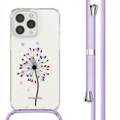 imoshion Coque Design avec cordon Apple iPhone 15 Pro - Sandstone Dandelion