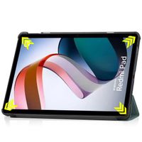imoshion Coque tablette Trifold Xiaomi Redmi Pad - Vert foncé