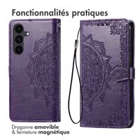 imoshion Etui de télephone Mandala Samsung Galaxy S25 FE - Violet