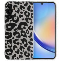 imoshion Coque Design Samsung Galaxy A34 (5G) - Leopard Transparent