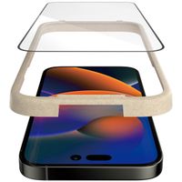 PanzerGlass Protection d'écran Ultra-Wide Fit Anti-bactérienne avec applicateur Apple iPhone 14 Pro Max