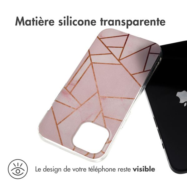 imoshion Coque Design Apple iPhone 15 - Pink Graphic