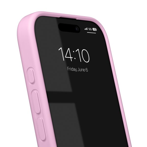 iDeal of Sweden Coque en silicone avec MagSafe Apple iPhone 17 - Bubblegum Pink