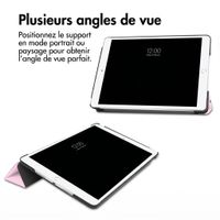 imoshion Coque tablette Design Trifold Apple iPad 9 (2021) 10.2 pouces / iPad 8 (2020) 10.2 pouces / iPad 7 (2019) 10.2 pouces - Happy Dots