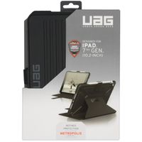 UAG Coque tablette Metropolis iPad 9 (2021) 10.2 pouces / iPad 8 (2020) 10.2 pouces / iPad 7 (2019) 10.2 pouces - Noir