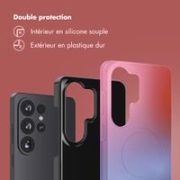 Selencia Coque arrière Vivid Samsung Galaxy S26 Ultra - Gradient Soft Blush