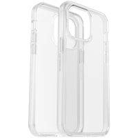 OtterBox Coque Symmetry + Protection d'écran iPhone 14 Pro Max - Transparent