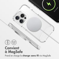 imoshion Coque MagSafe avec cordon amovible Apple iPhone 15 Pro - Transparent