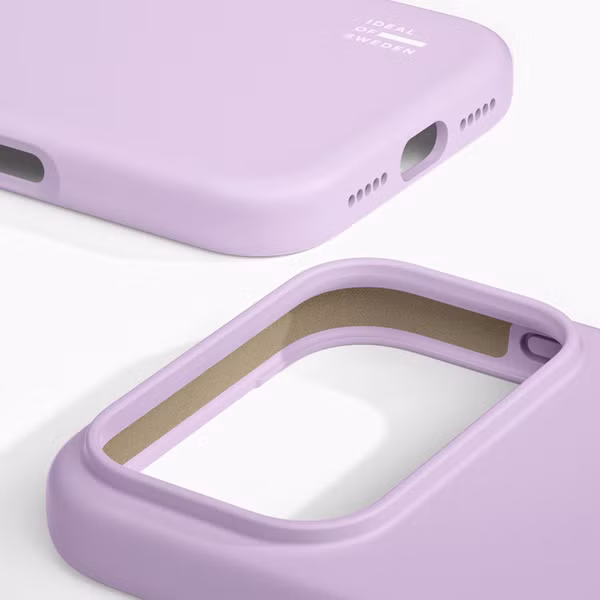 iDeal of Sweden Coque en silicone avec MagSafe Apple iPhone 17 Pro - Lavender Milk