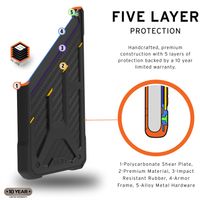 UAG Coque Monarch Samsung Galaxy S21 Plus - Carbon Fiber