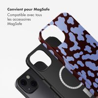 Selencia Coque arrière Vivid avec MagSafe Apple iPhone 13 - Moo'd Lavender Glow