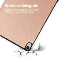 imoshion Coque tablette Trifold iPad Air 13 pouces (2025) M3 / (2024) M2 - Rose Dorée