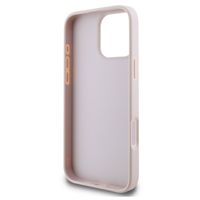 Guess Coque 4G Metal Logo Backcover Apple iPhone 16 Pro Max - Rose