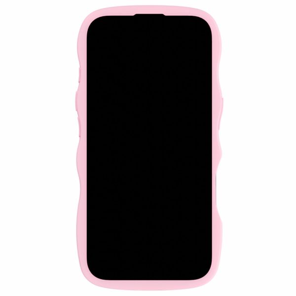 Holdit Coque Wavy Apple iPhone 16 - Pink