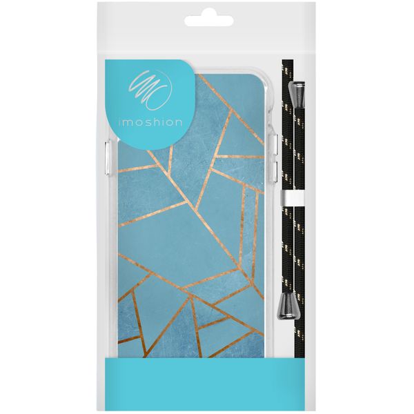 imoshion Coque Design avec cordon Samsung Galaxy A52(s) (5G/4G) - Blue Graphic